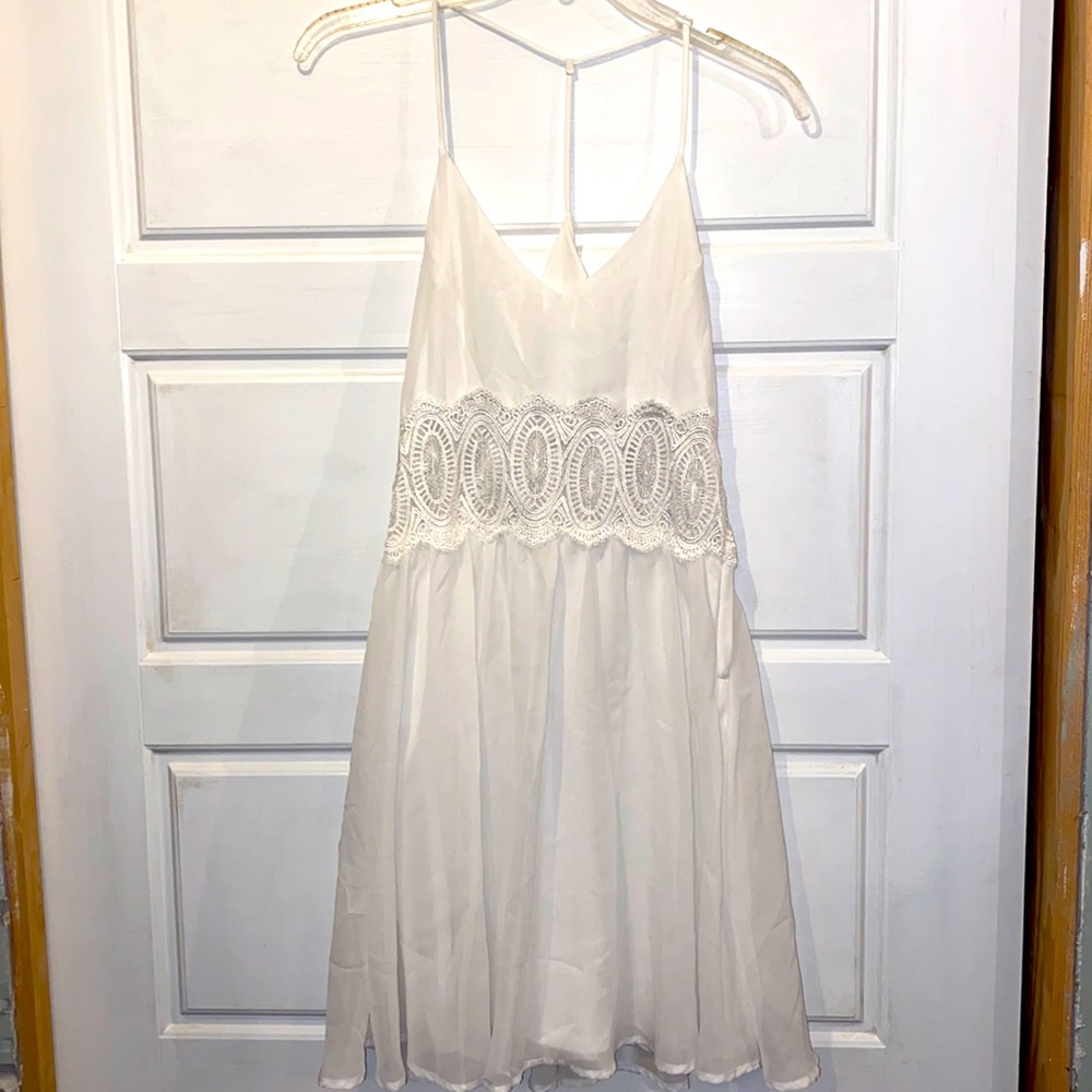 White dress